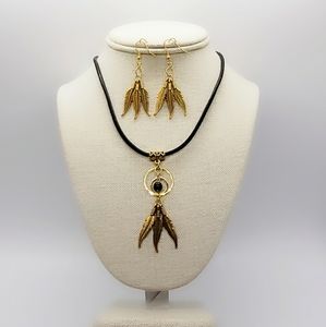 Chain set with handmade rings